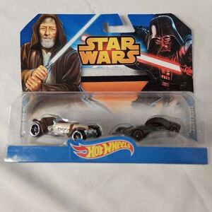 Hot‎ Wheels Star Wars Obi-Wan Kenobi vs Darth Vader Character Car (2-Pack)